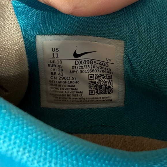 Nike Zoom Freak 5 Greece x Nigeria Basketball Sows - Men’s Size 11 - Picture 7 of 7